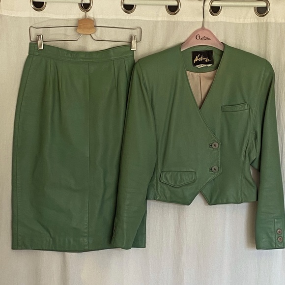 Vintage 80’s leather suit from Canada’s own Neto leather - Picture 3 of 11